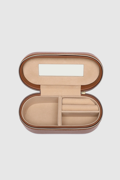 Charlee Jewellery Box Tan