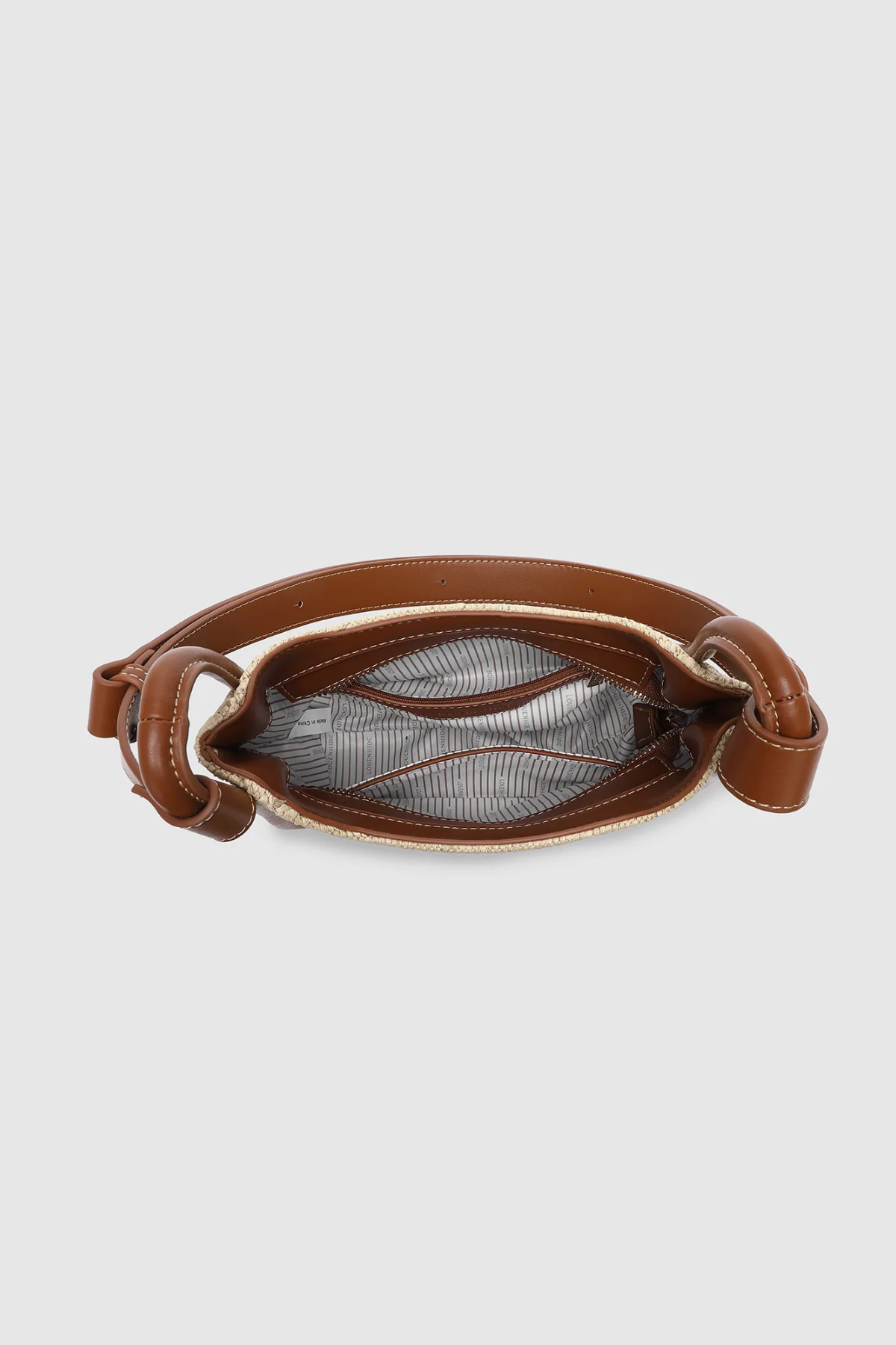 Clare Shoulder Bag Raffia Tan