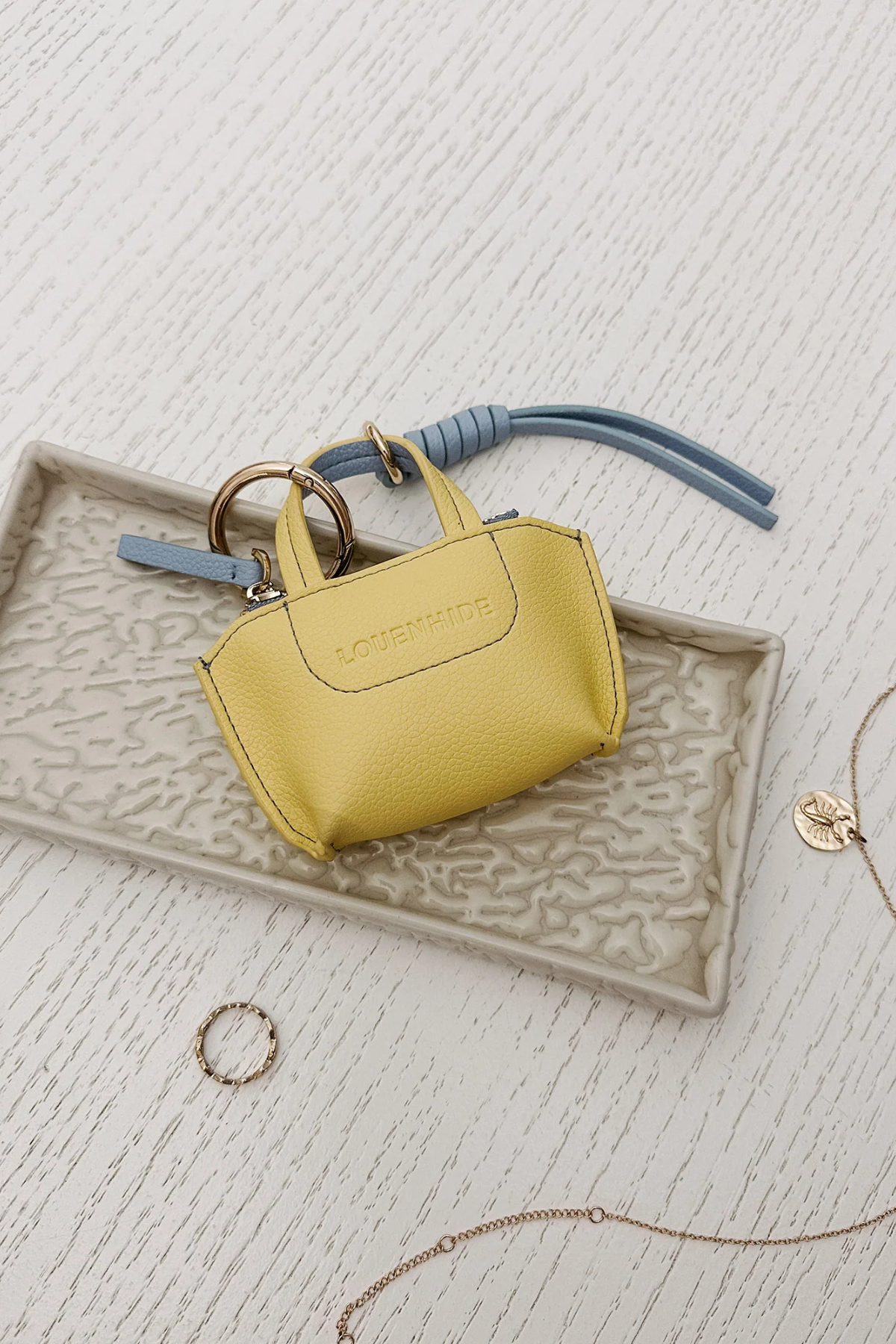 Gina Bag Charm Lemon