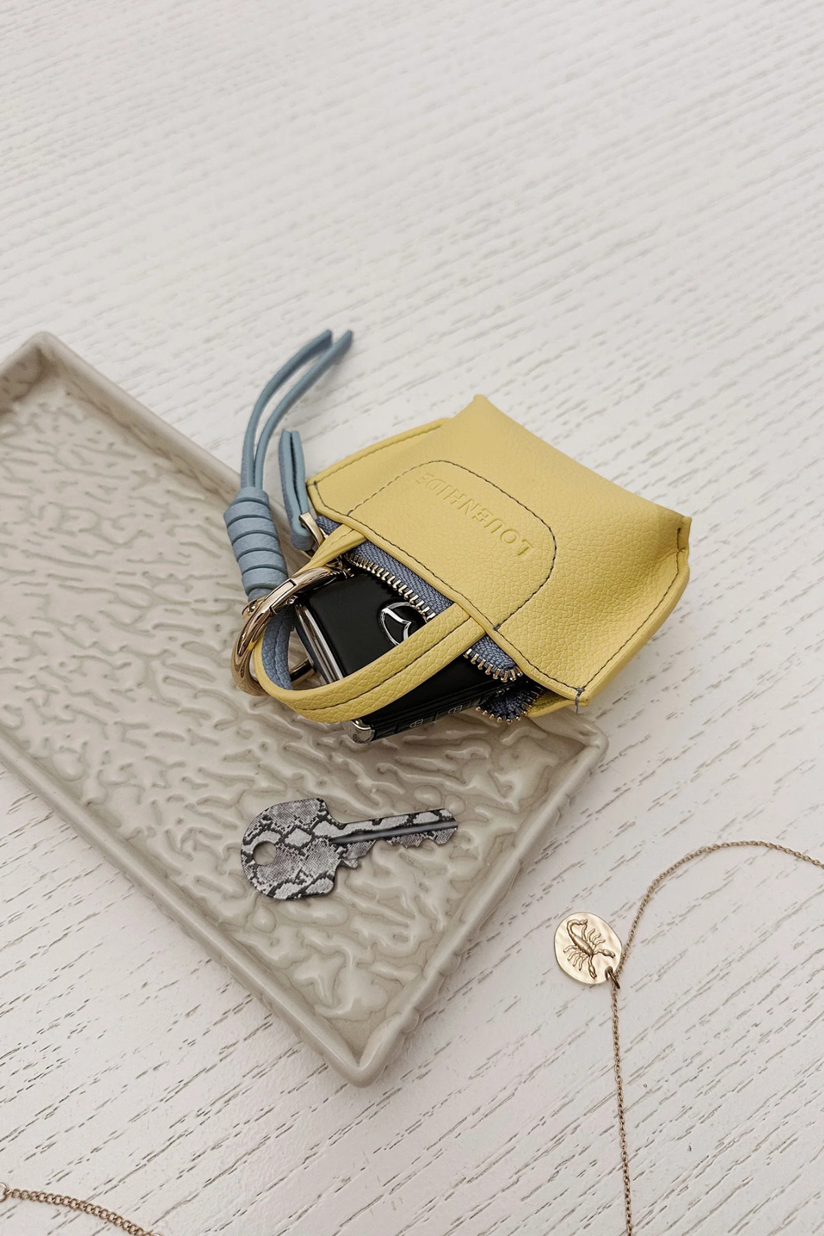 Gina Bag Charm Lemon