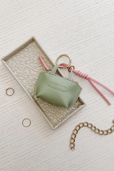 Gina Bag Charm Sage Green