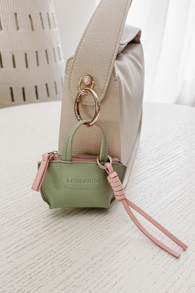Gina Bag Charm Sage Green