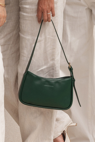 Ivy Shoulder Bag Forest Green