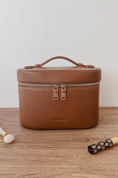 Juliette Vanity Case Tan