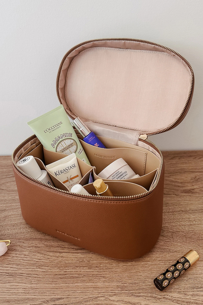 Juliette Vanity Case Tan