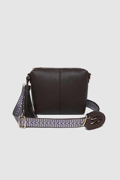 Kasey Chocolate Crossbody Bag