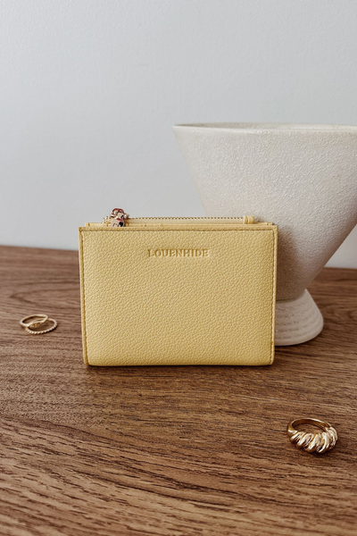 Lily Wallet Butter Yellow
