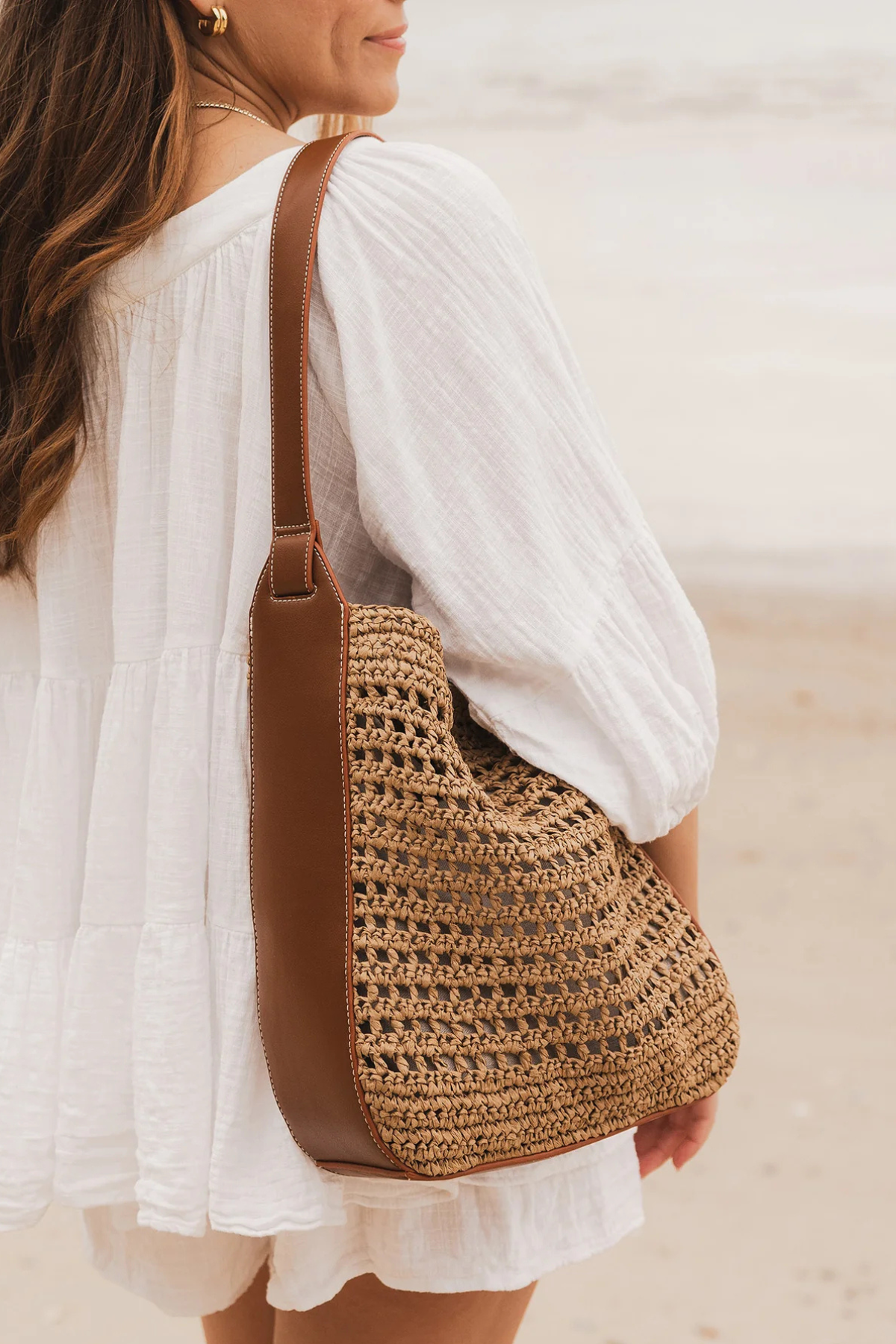 Louisa Shoulder Bag Natural Tan