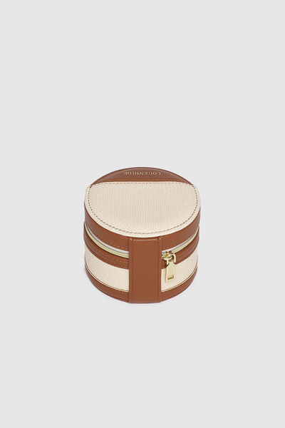 Loz Jewellery Box Canvas Tan
