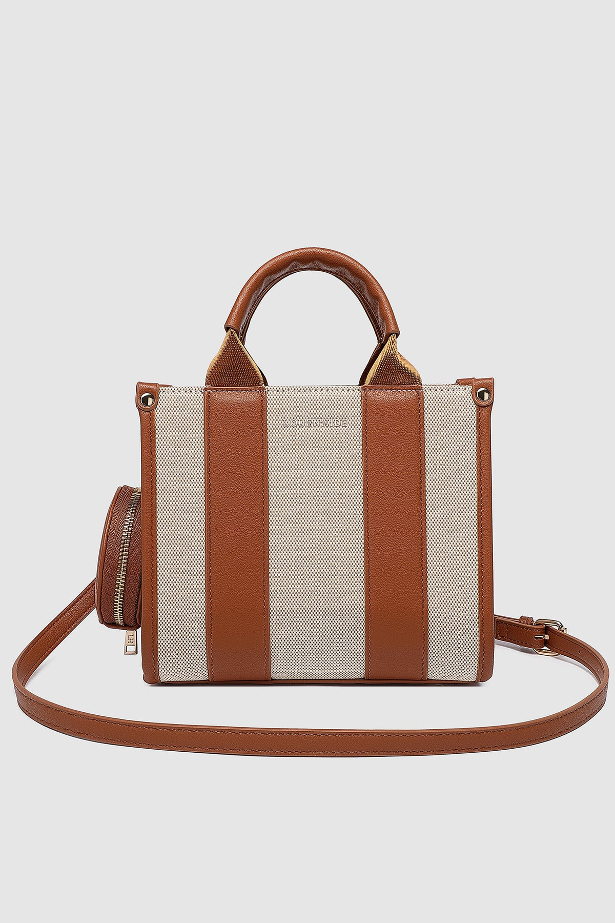 Manhattan Mini Tote Bag Natural Canvas