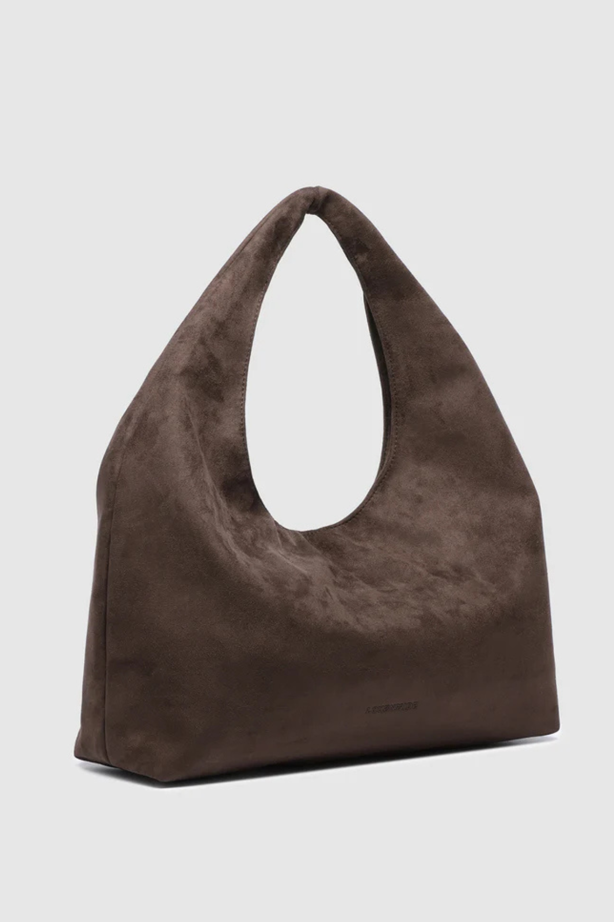 Monaco Shoulder Bag Chocolate Suedette