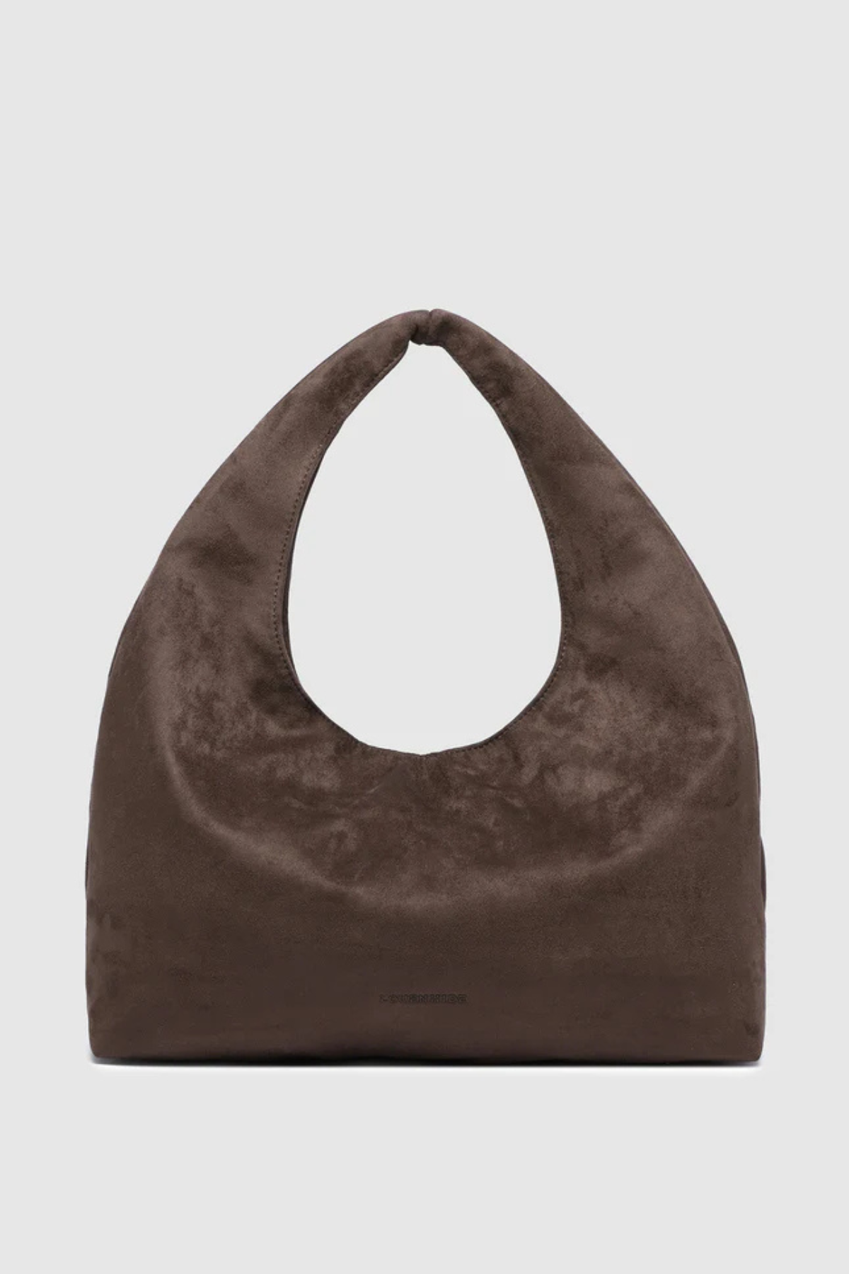 Monaco Shoulder Bag Chocolate Suedette