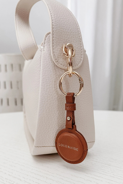 Opal Airtag Case Tan