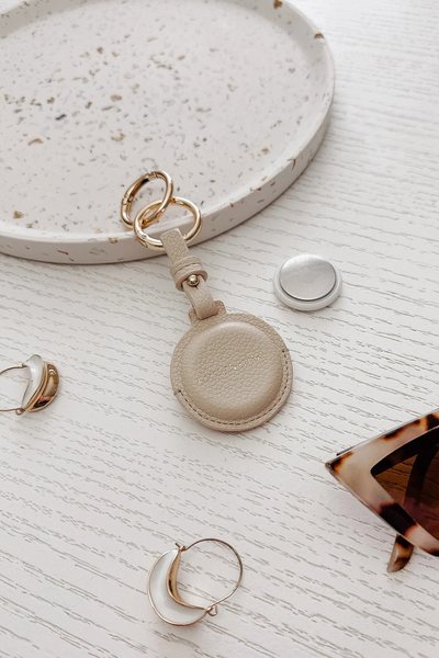 Opal Airtag Case Vanilla