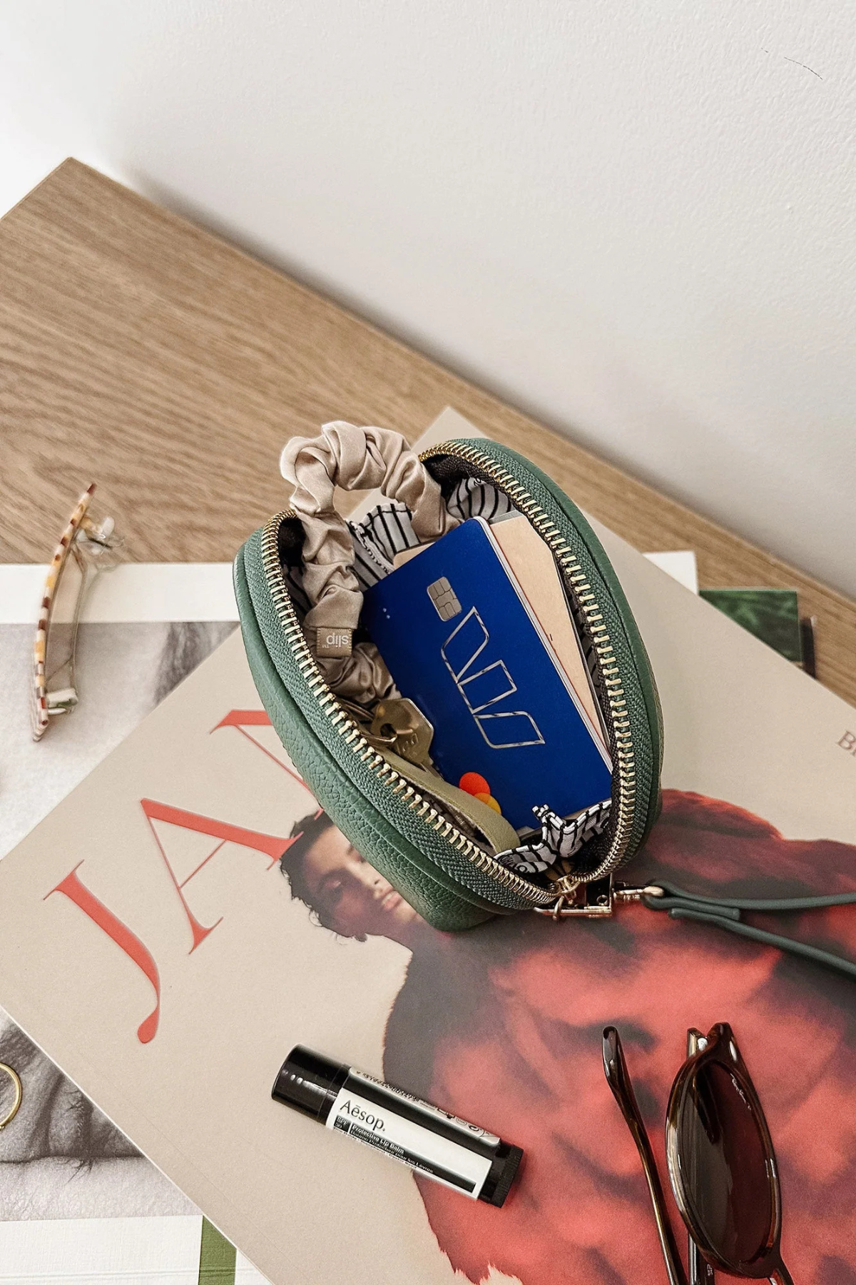 Paige Purse Forest Green