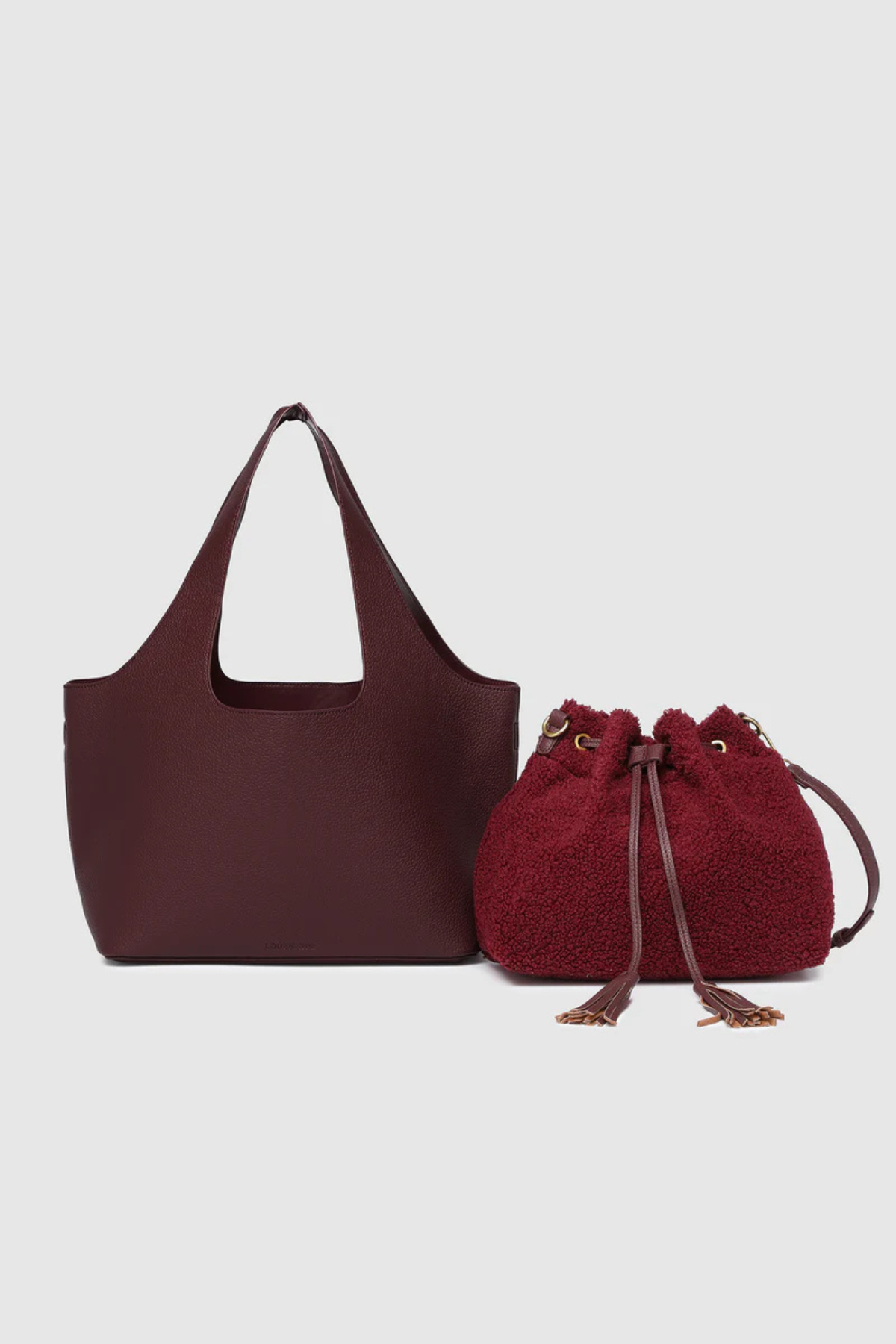 Paisley Handbag Burgundy