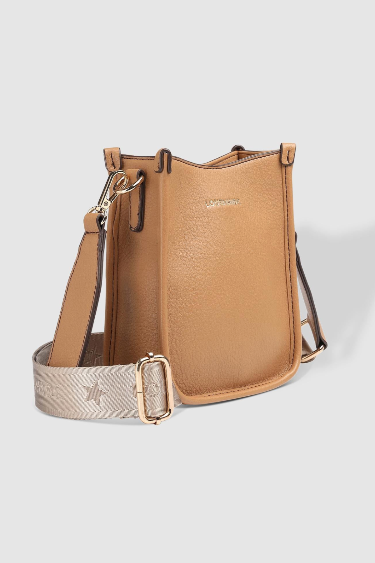 Parker Phone Crossbody Bag Camel