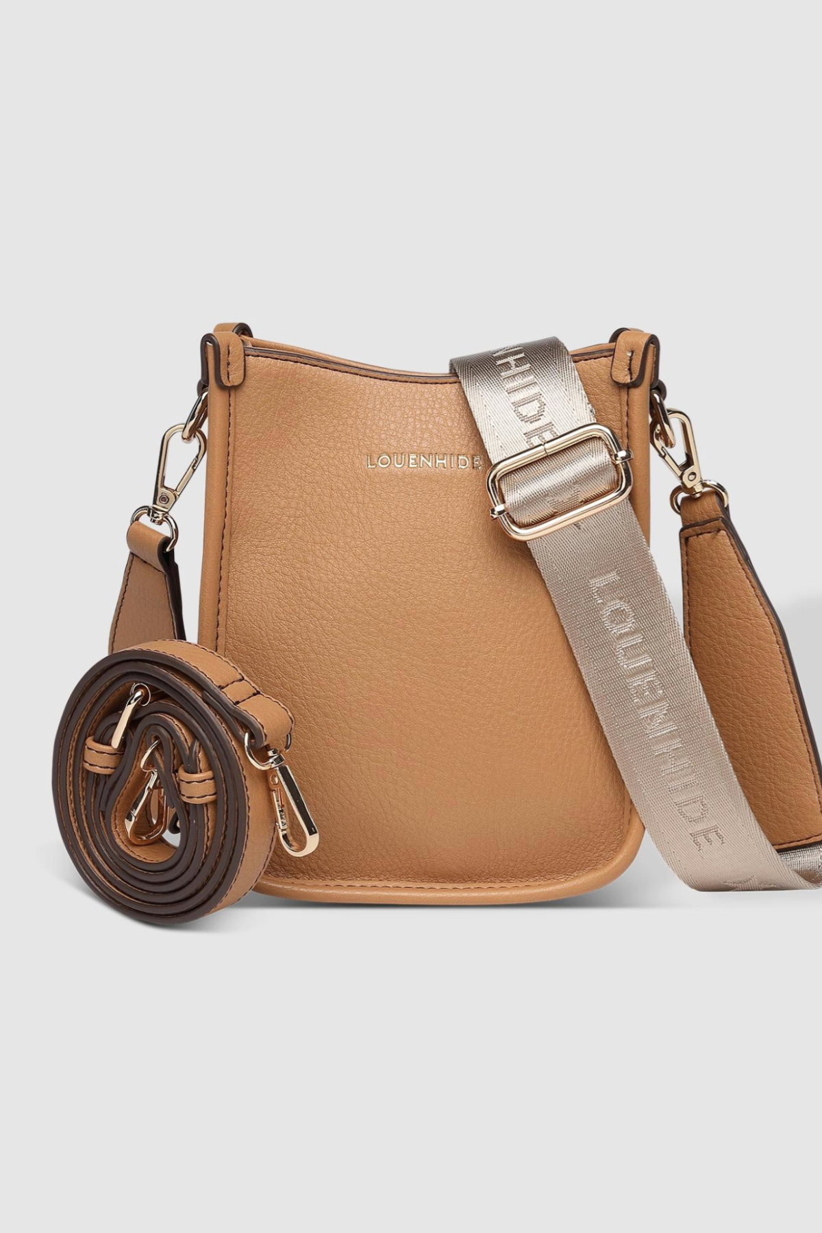 Parker Phone Crossbody Bag Camel