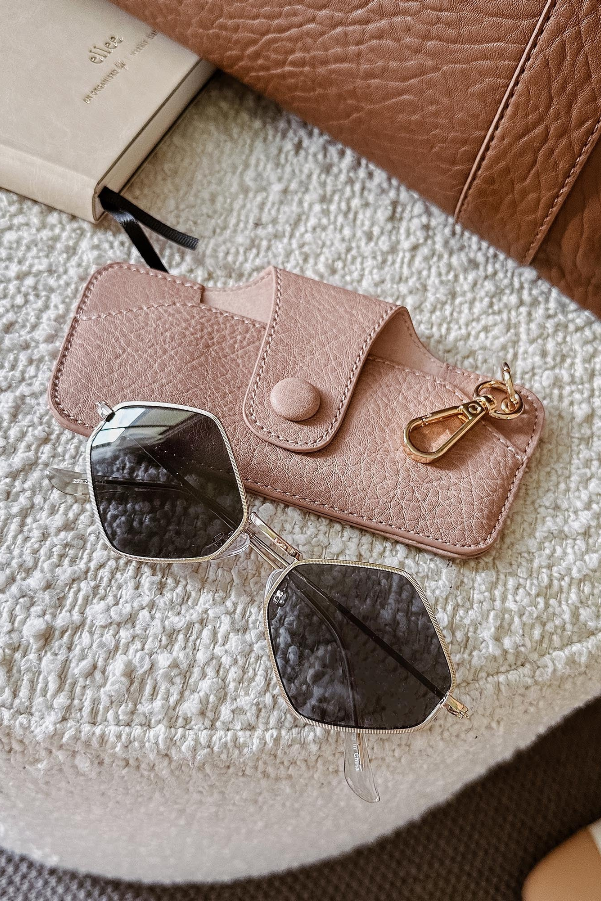 Skittle Sunglass Case Blush