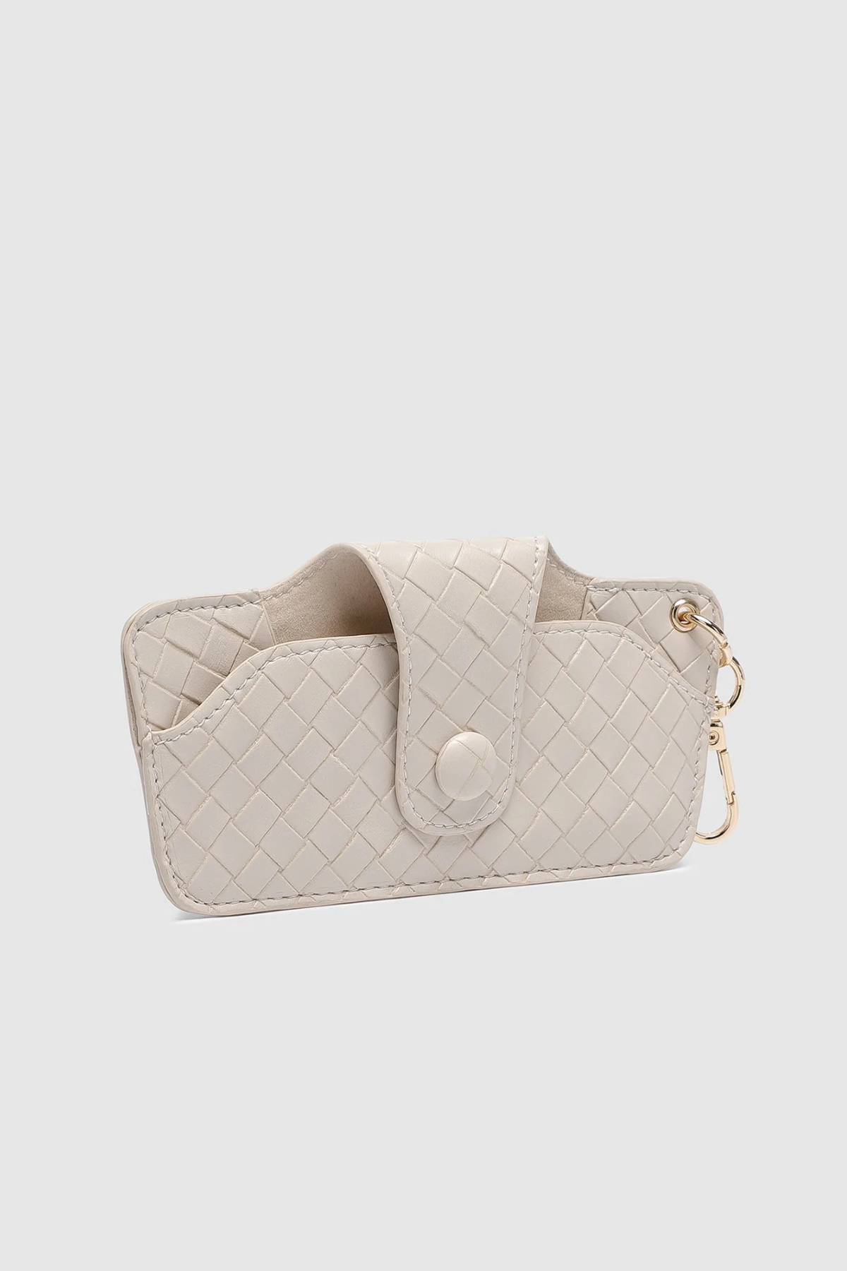 Skittle Sunglass Case Woven Vanilla