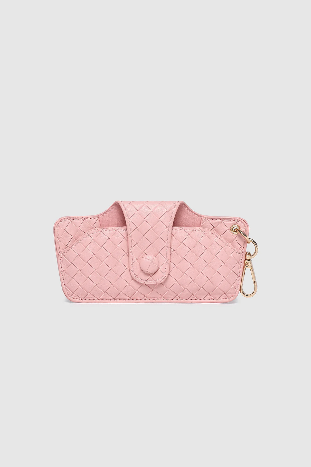 Skittle Sunglass Case Woven Pink