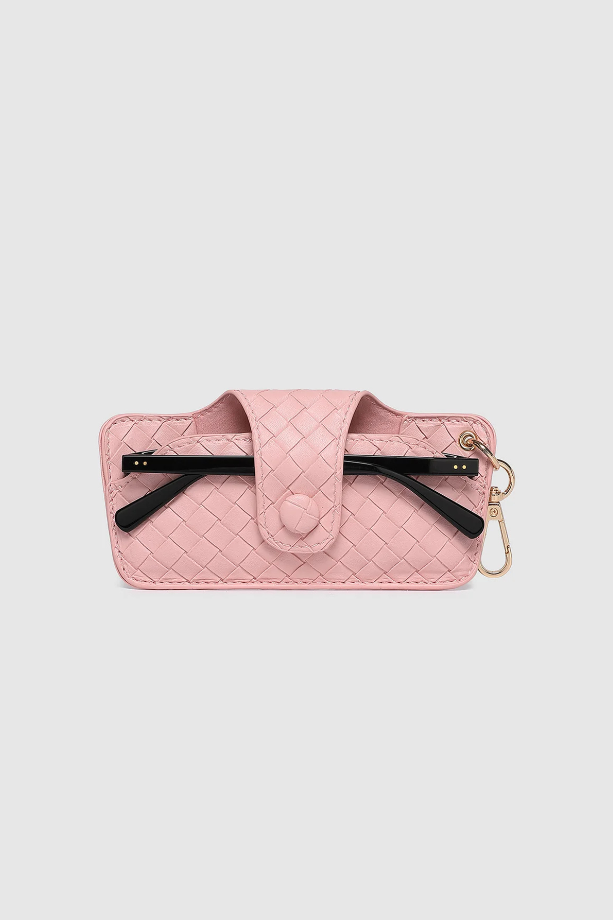 Skittle Sunglass Case Woven Pink