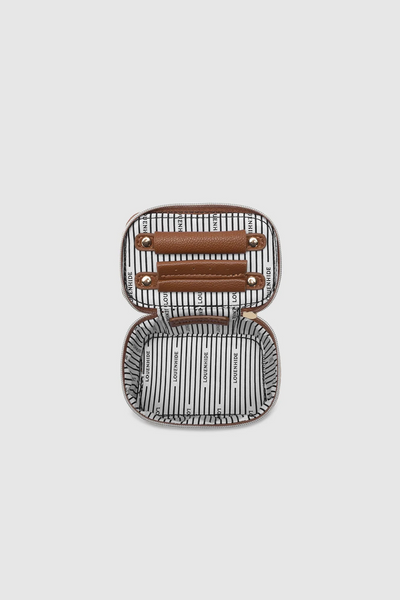Trudy Jewellery Box Natural Tan