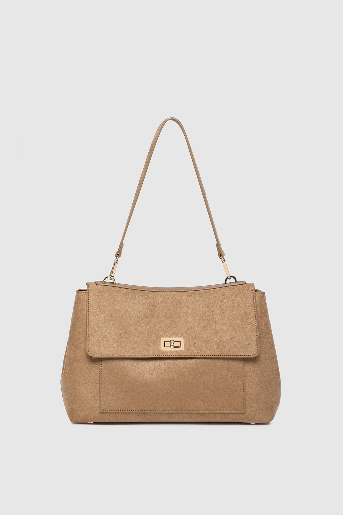 Arden Suedette Shoulder Bag