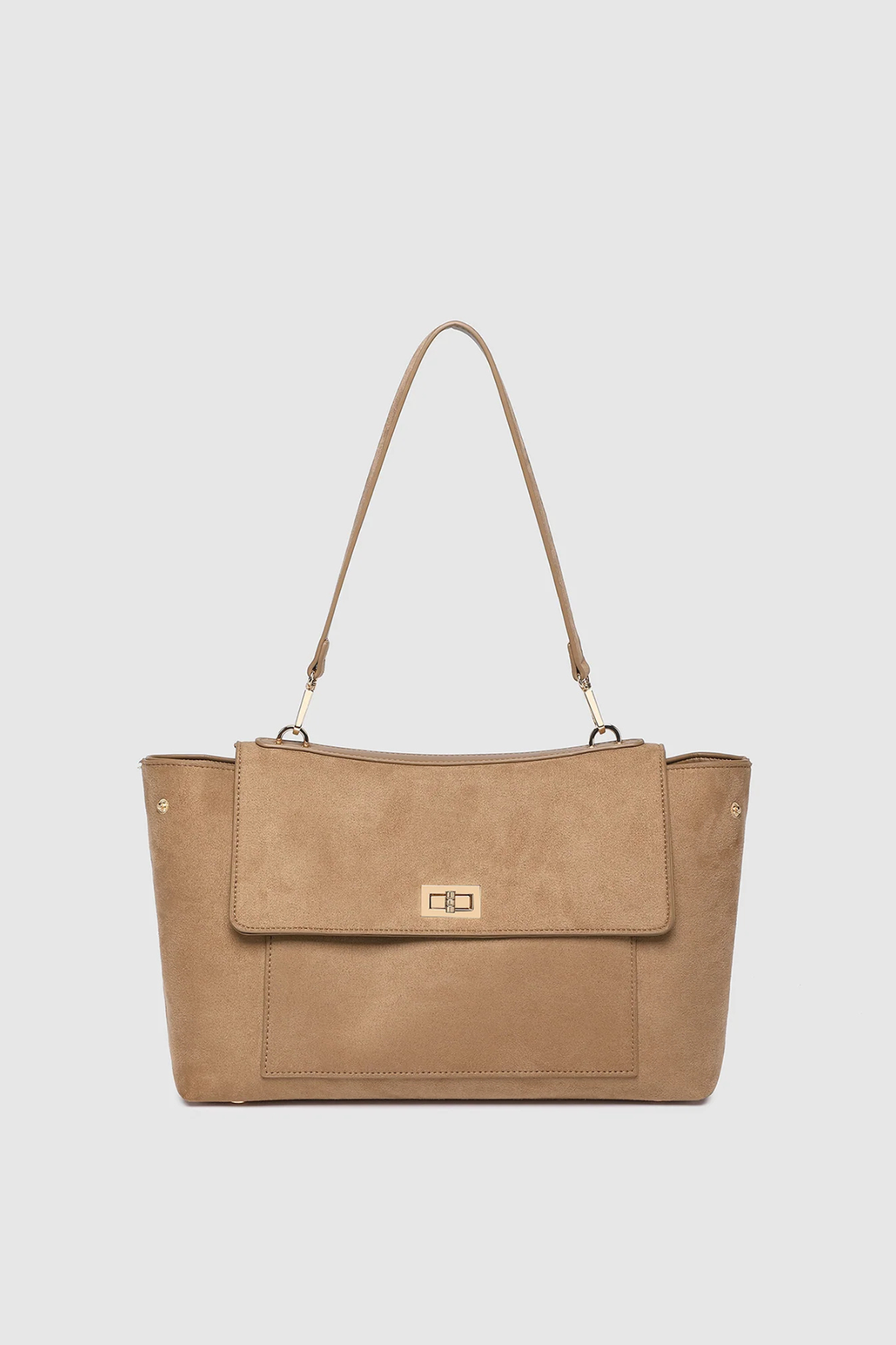 Arden Suedette Shoulder Bag