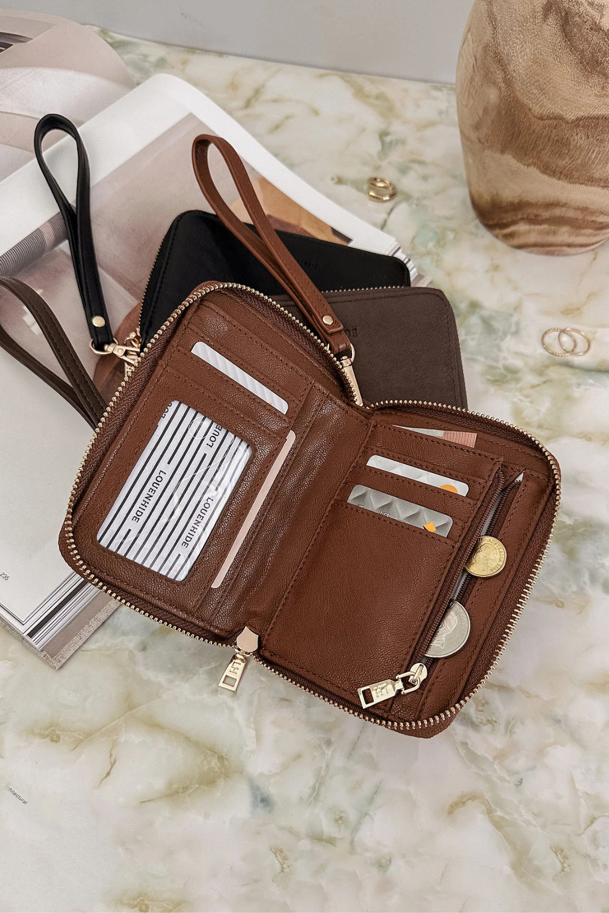 Eden Wallet Cognac