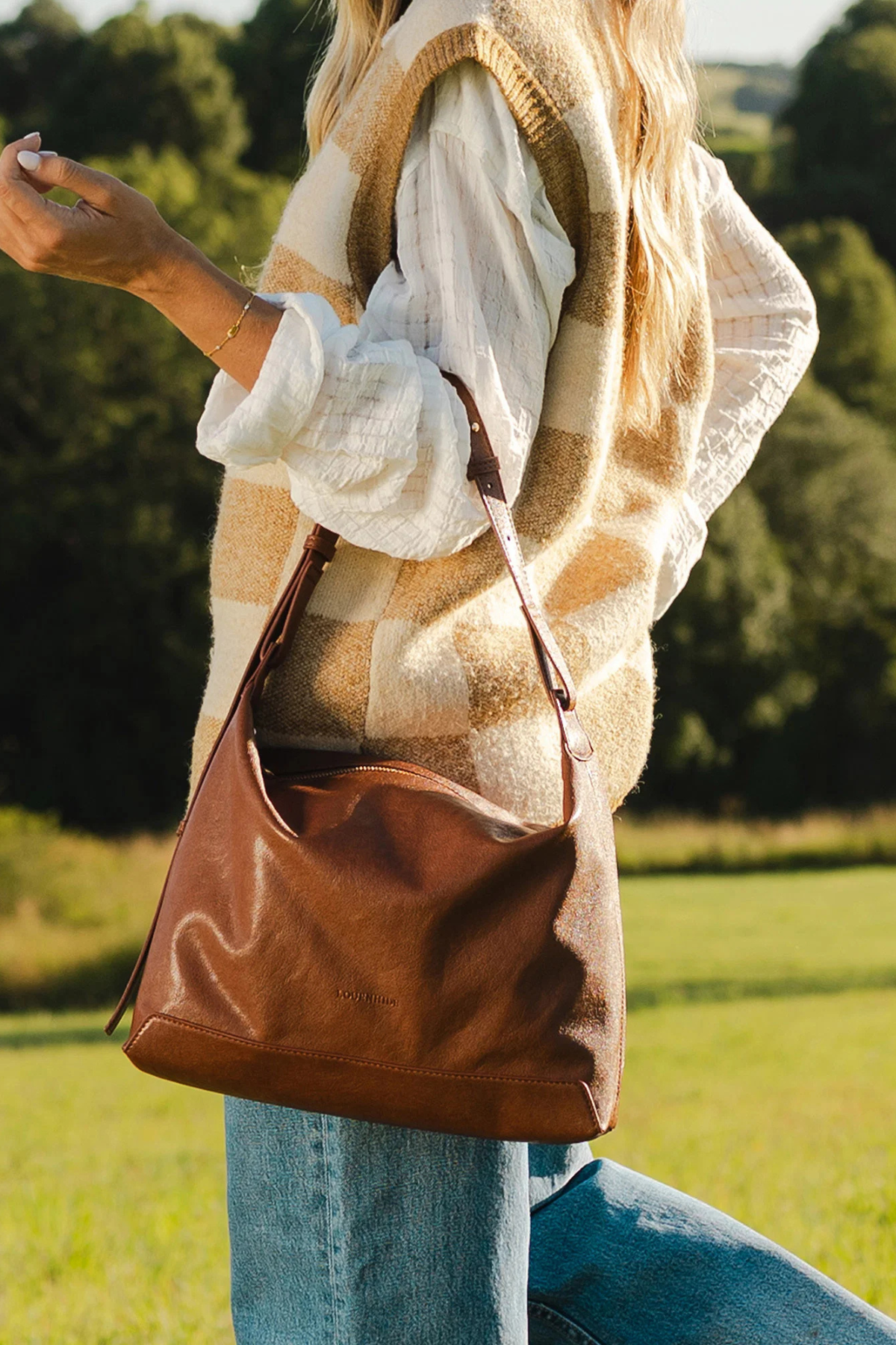 Helena Shoulder Bag Cognac