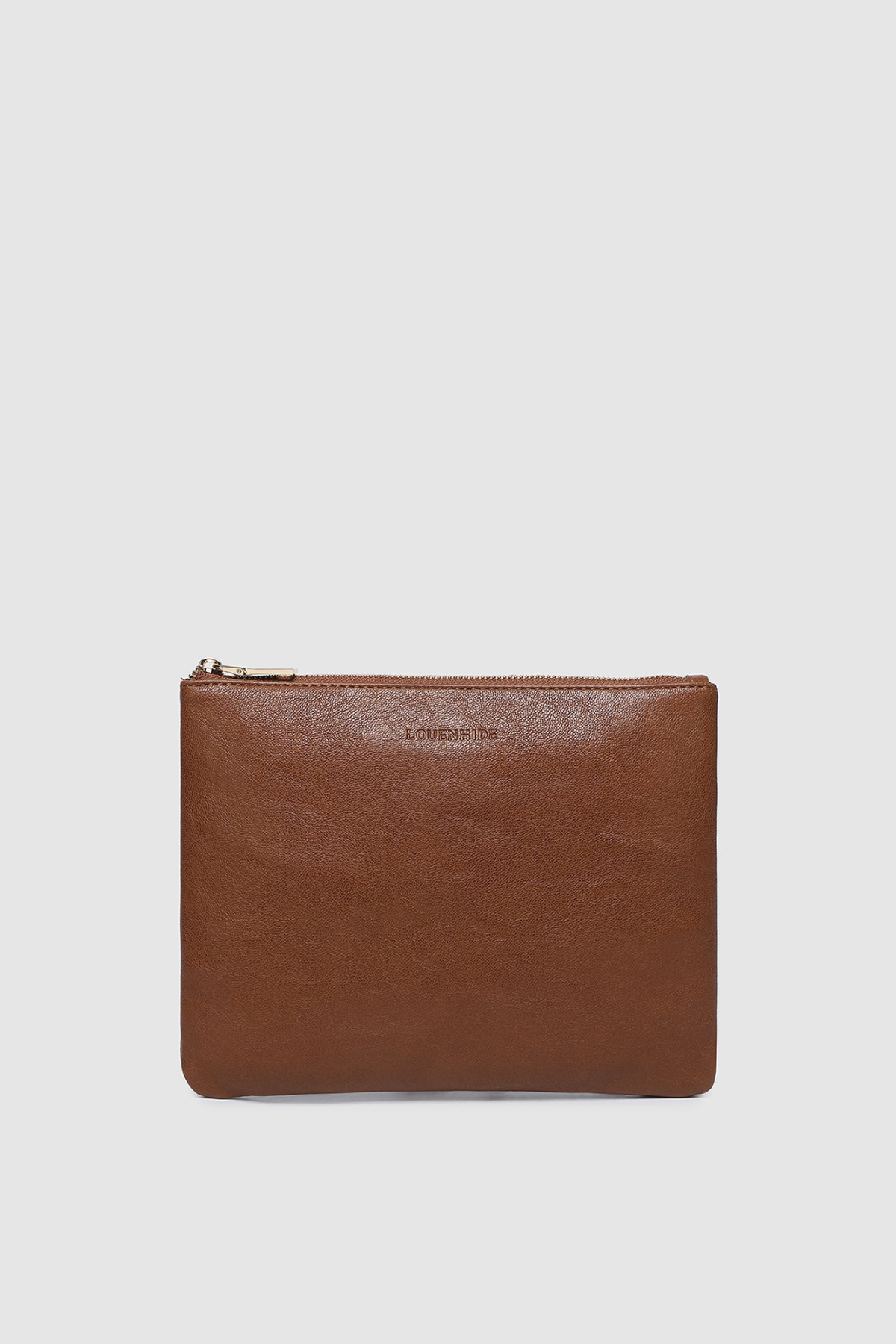 Louie Pouch Saddle Cognac