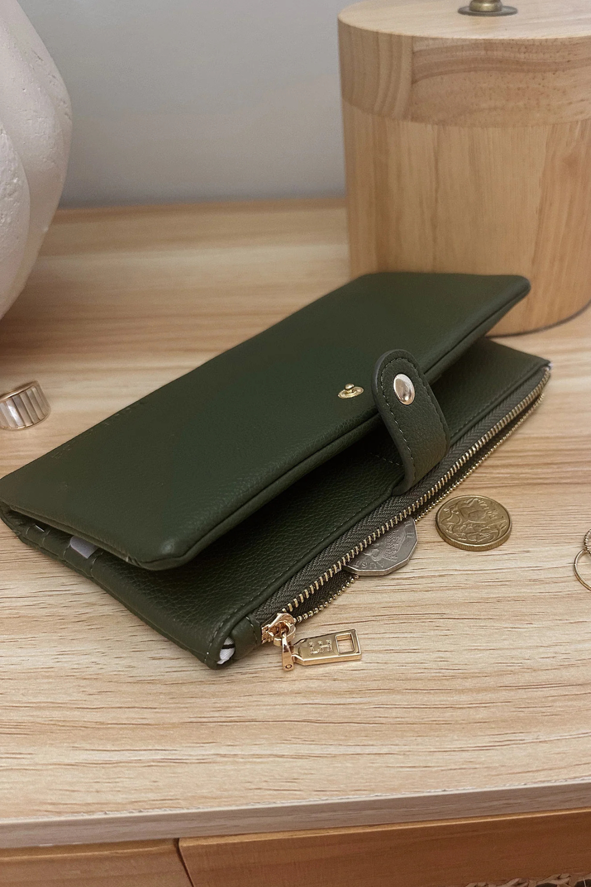Stella Wallet Olive