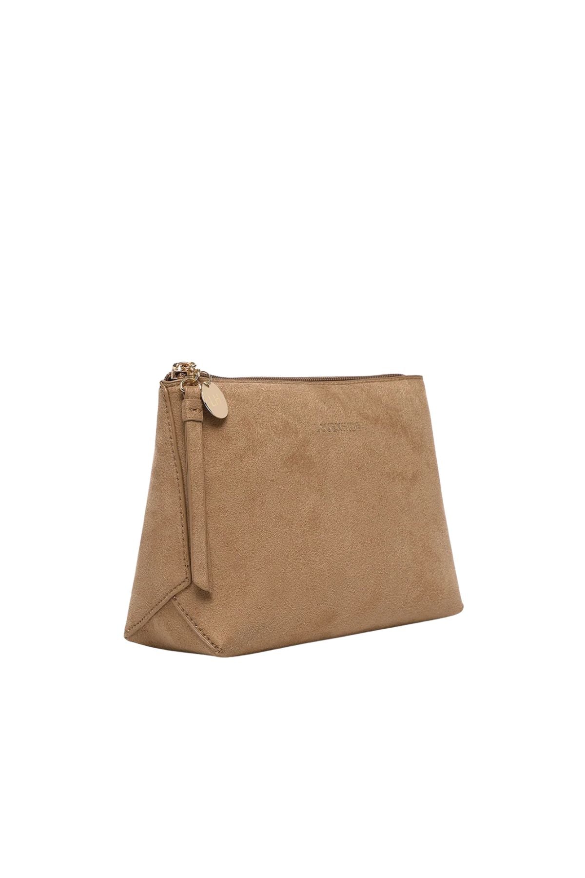 The Everyday Suedette Pouch Honey