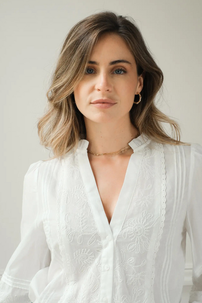 Beatrice Embroidered Blouse