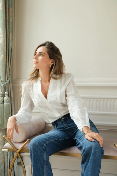 Beatrice Embroidered Blouse