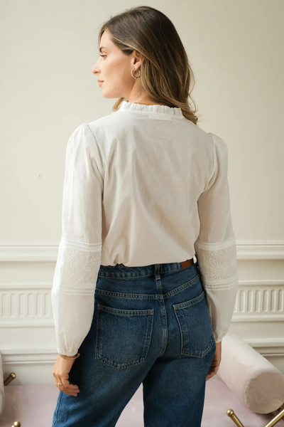 Beatrice Embroidered Blouse