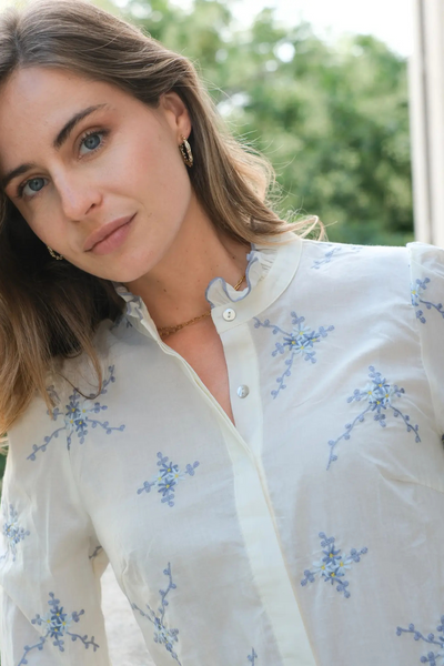 Camila Ruffle Blouse