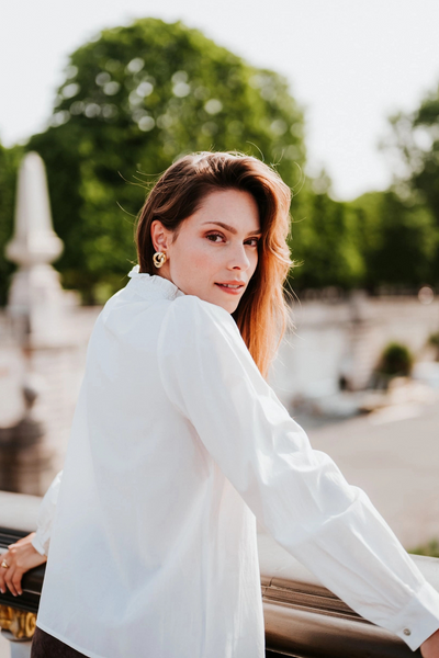 Freesia Blouse Blanc