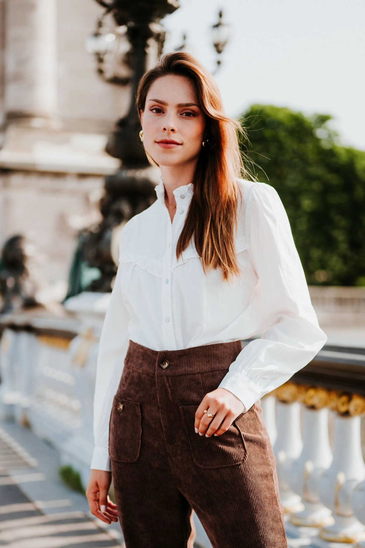 Freesia Blouse Blanc