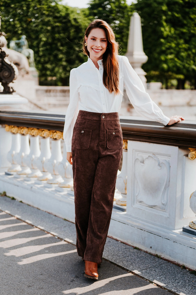 Freesia Blouse Blanc