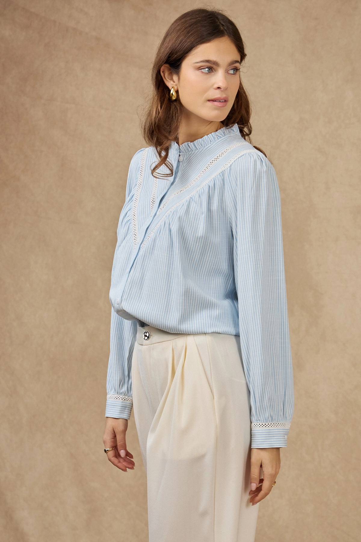 Giovanni Stripe Blouse