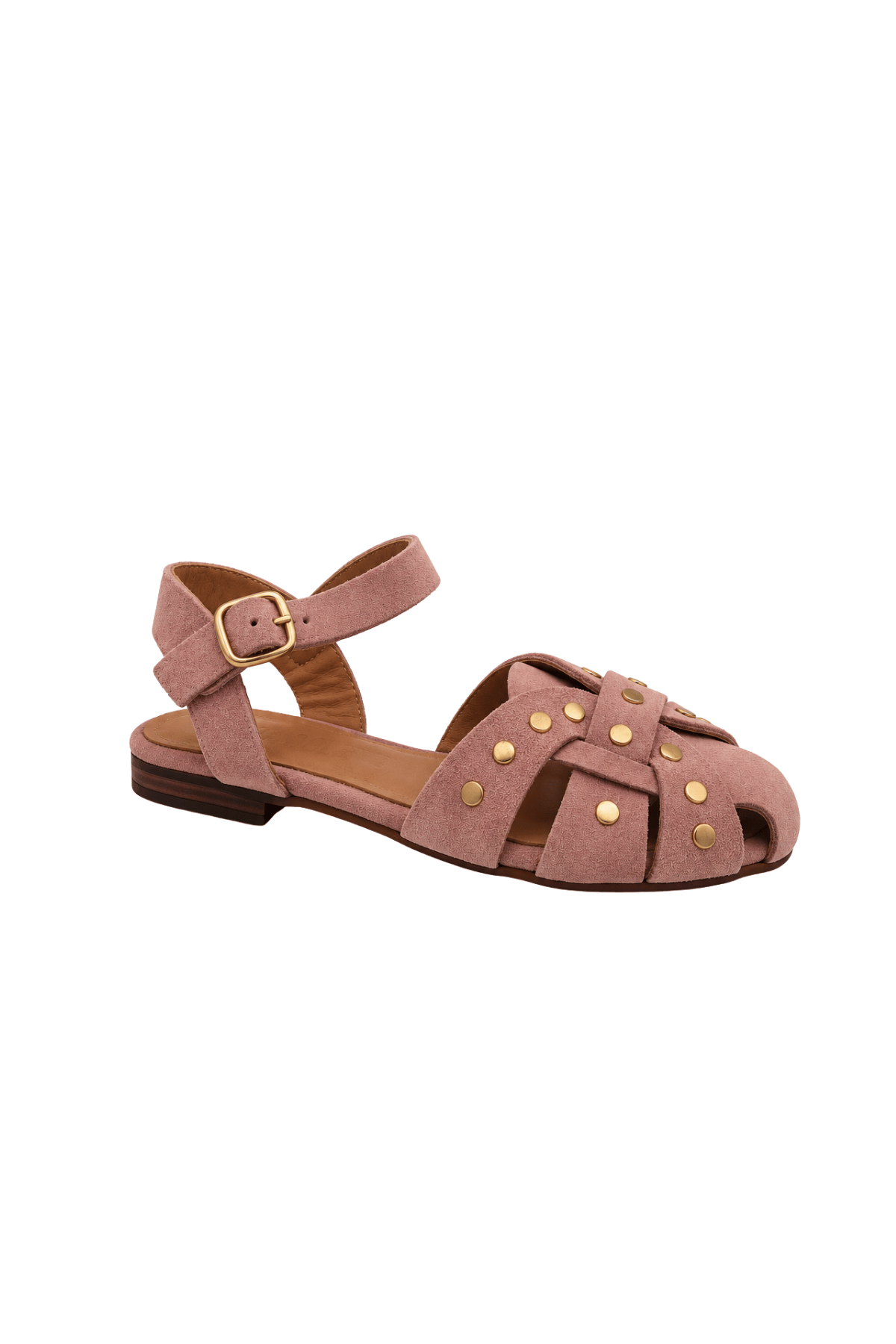 Giselle Cameo Suede Sandal