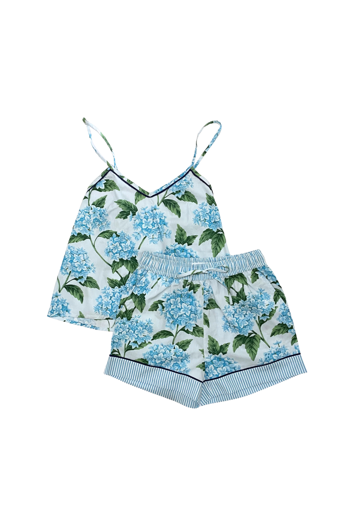 Blue Hydrangea Cami Pyjama Set