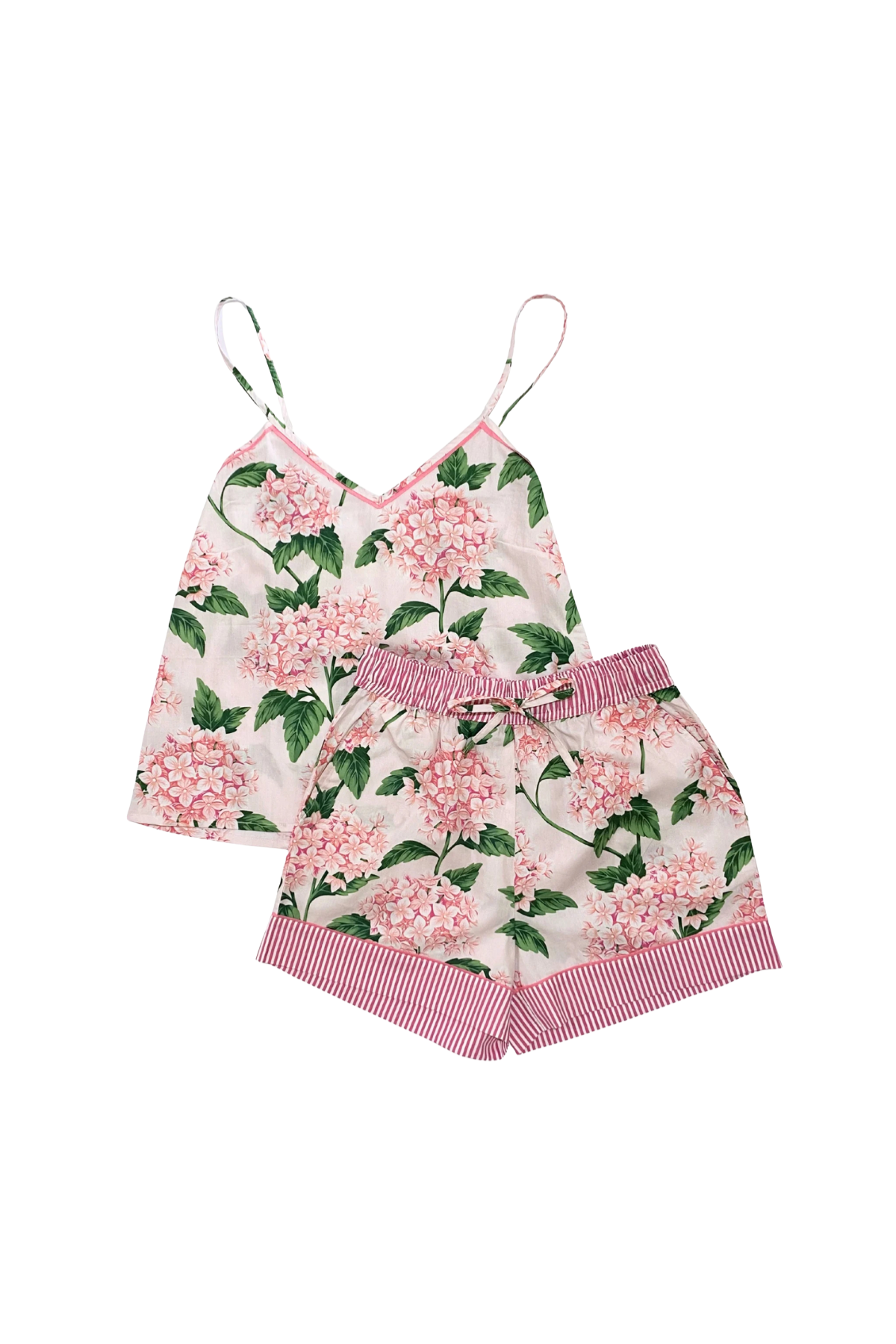 Pink Hydrangea Cami Pyjama Set