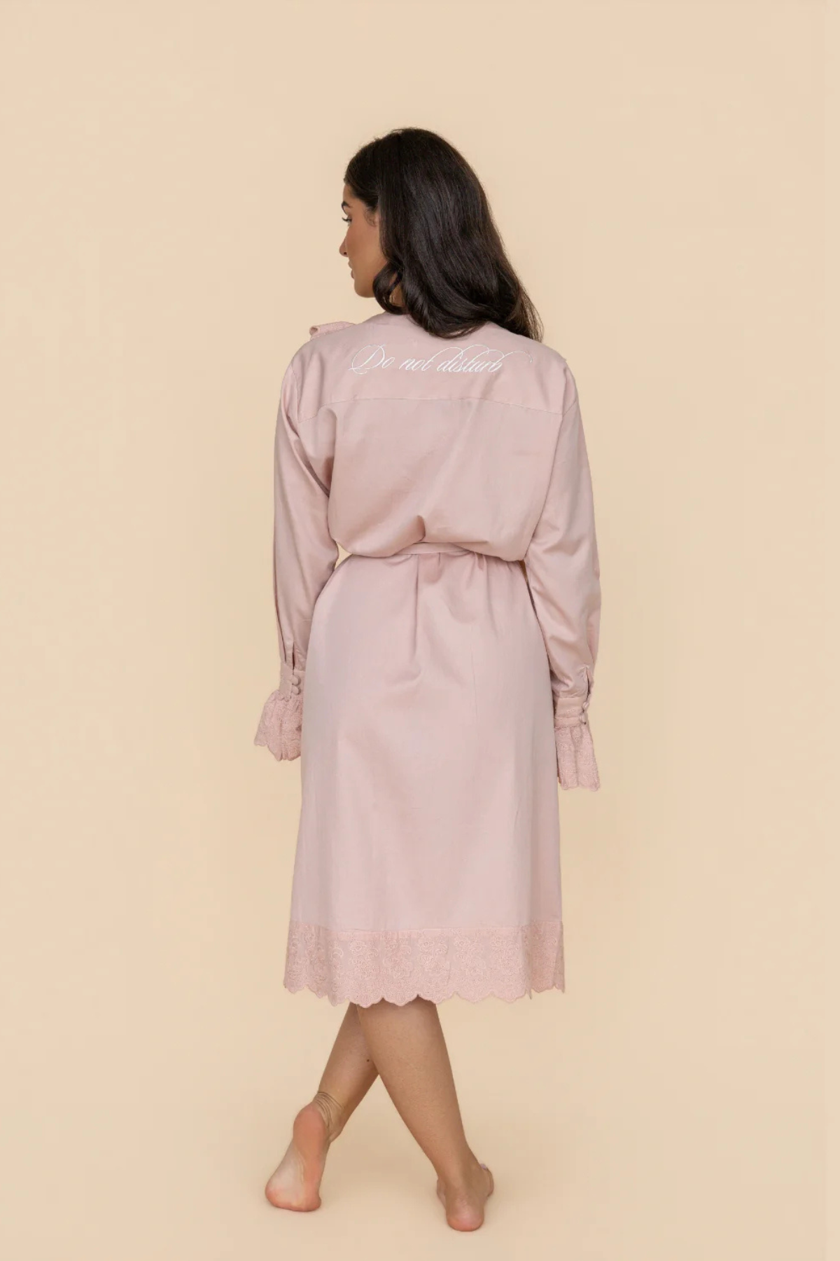 Rose Heirloom Lace Robe