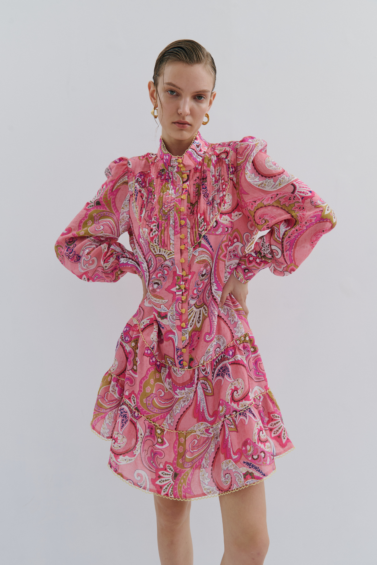 Charlotte Mini Dress Magical Pink Fairytale