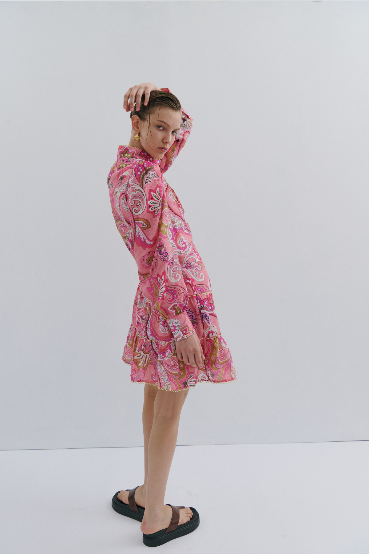 Charlotte Mini Dress Magical Pink Fairytale