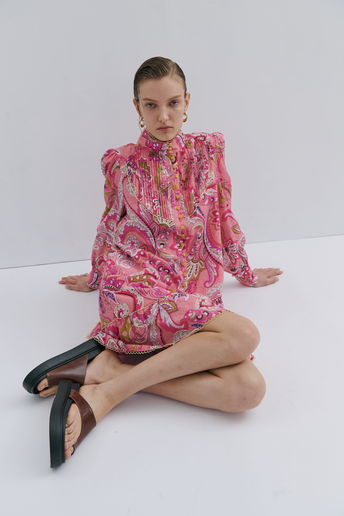 Charlotte Mini Dress Magical Pink Fairytale
