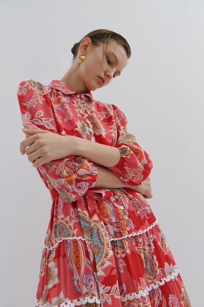 Grace Maxi Dress Queen of Hearts